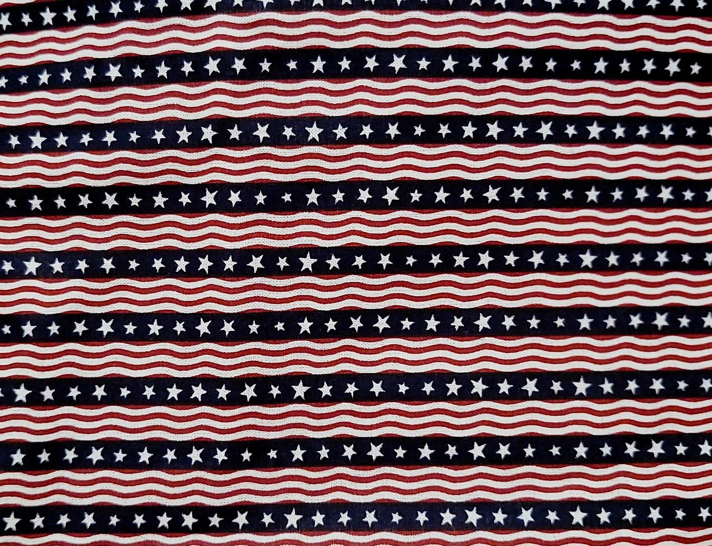 Bandana à étoiles et rayures