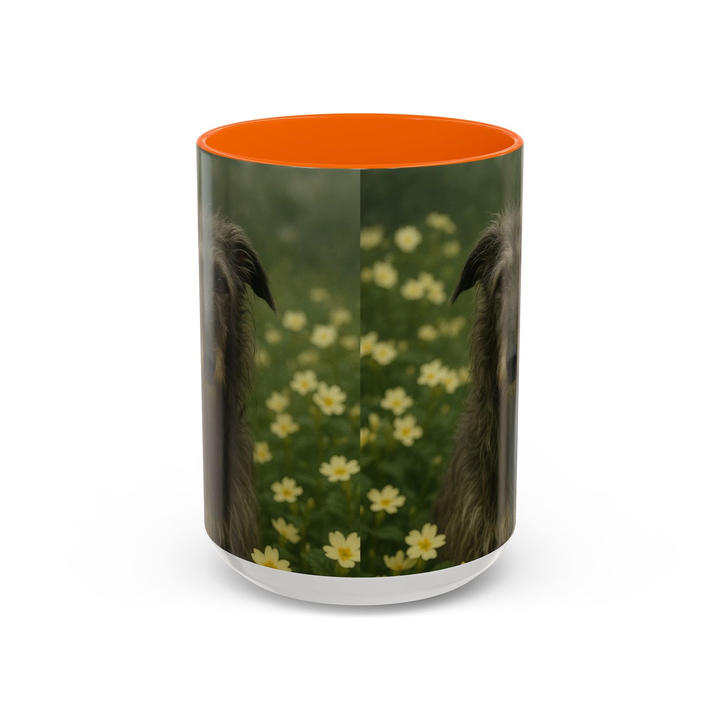 Scottish Deerhound Accent Coffee Mug - Perfect Gift for Dog Lovers