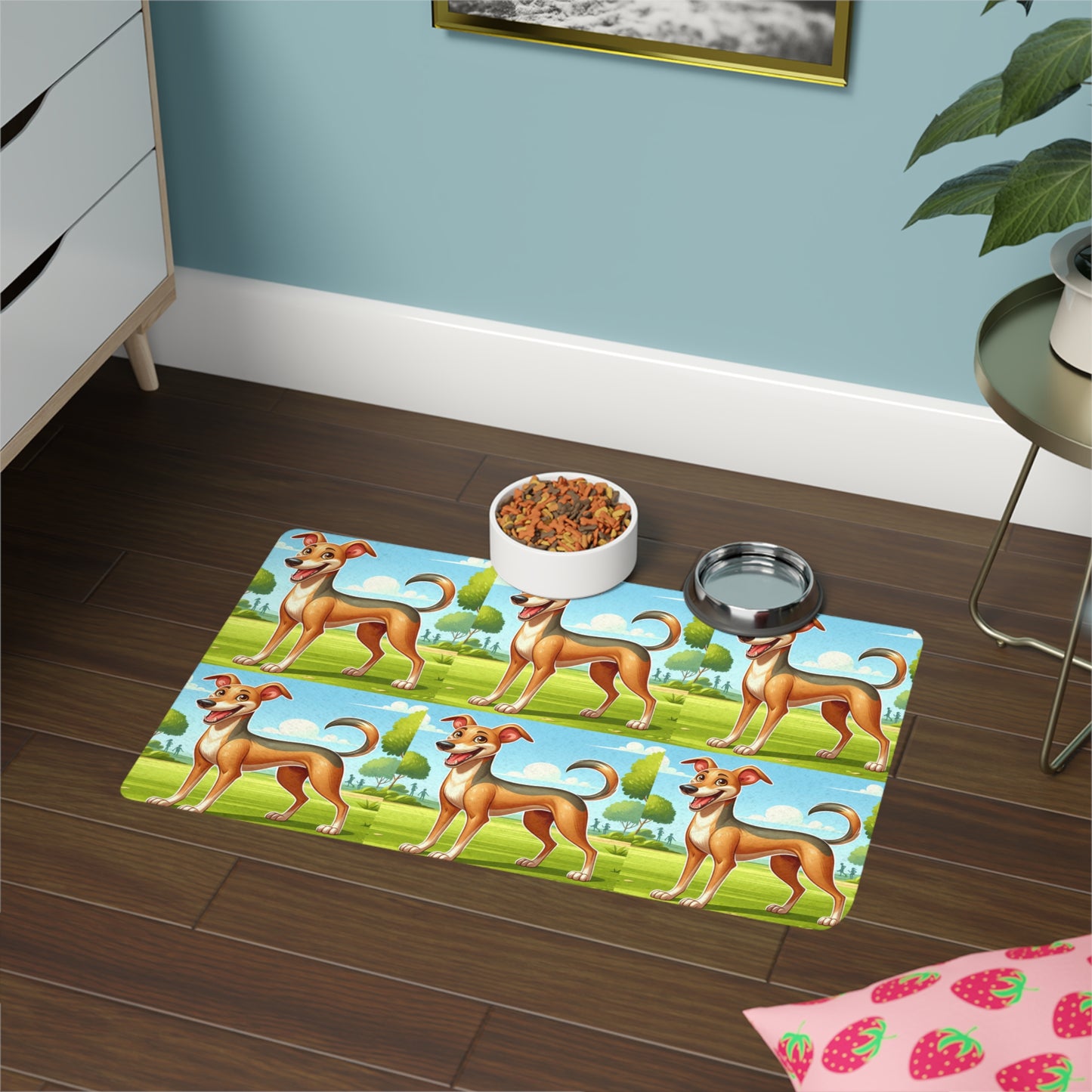 Pet Food Mat (12x18) - Azawakh