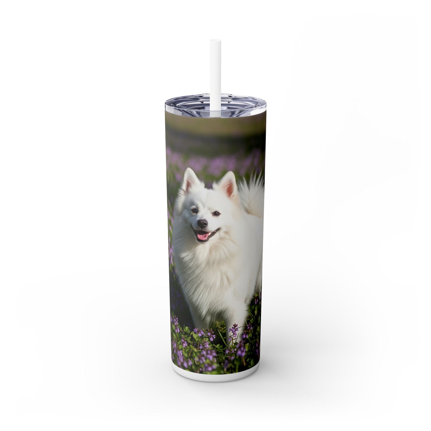 German Spitz Tumbler with Straw, 20oz