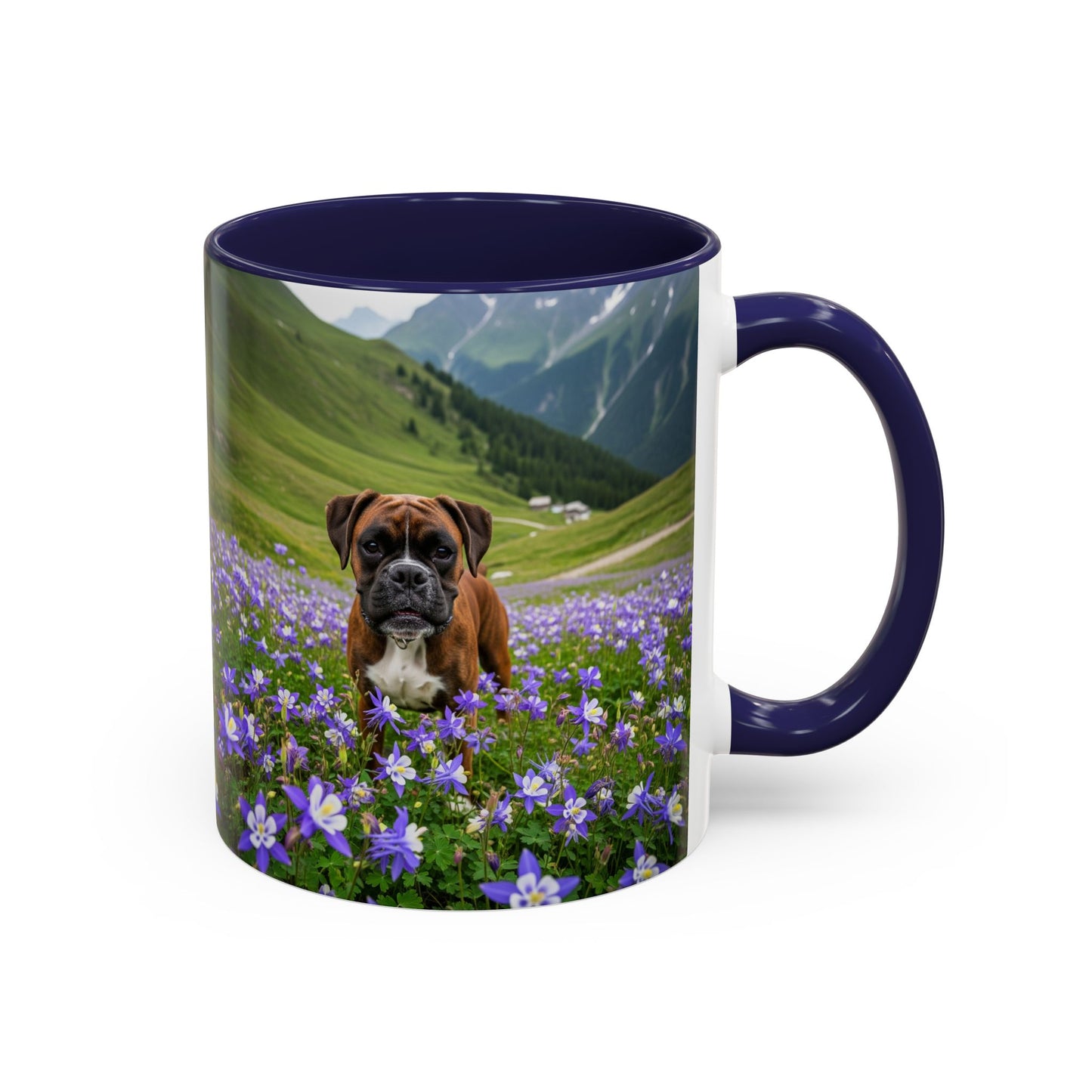 Boxer Accent Coffee Mug - Perfect Gift for Dog Lovers