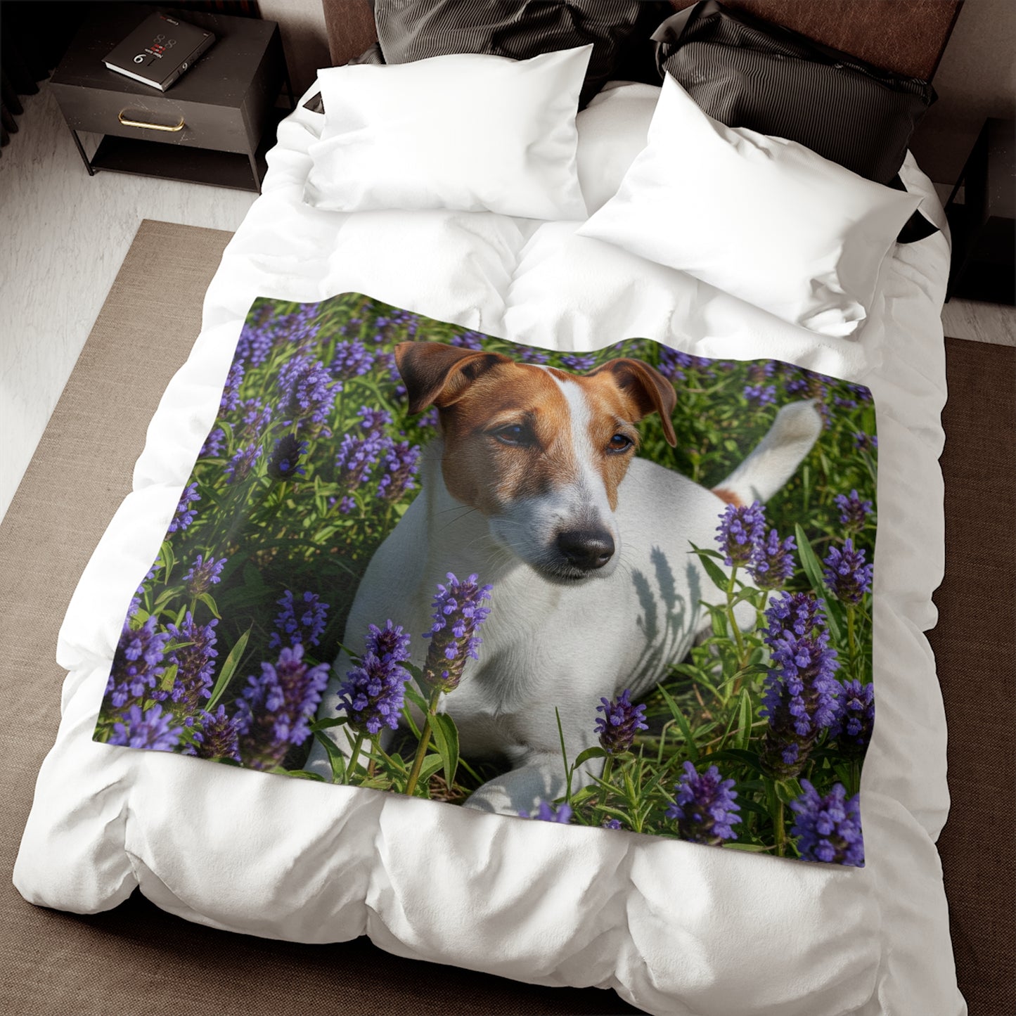 Jack Russell Terrier Sweatshirt Blanket