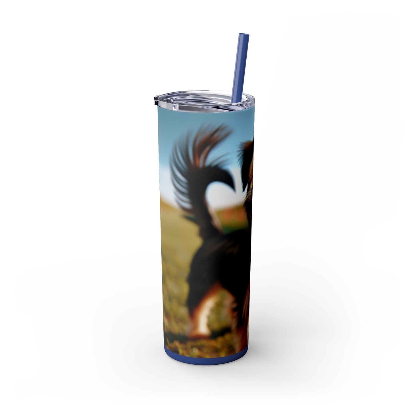 Griffon Bruxellois Tumbler with Straw, 20oz