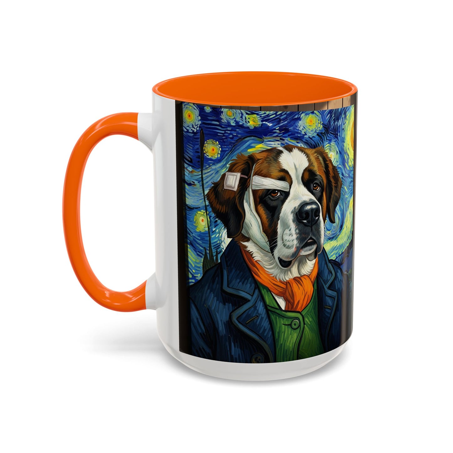 Saint Bernard Accent Coffee Mug - Perfect Gift for Dog Lovers