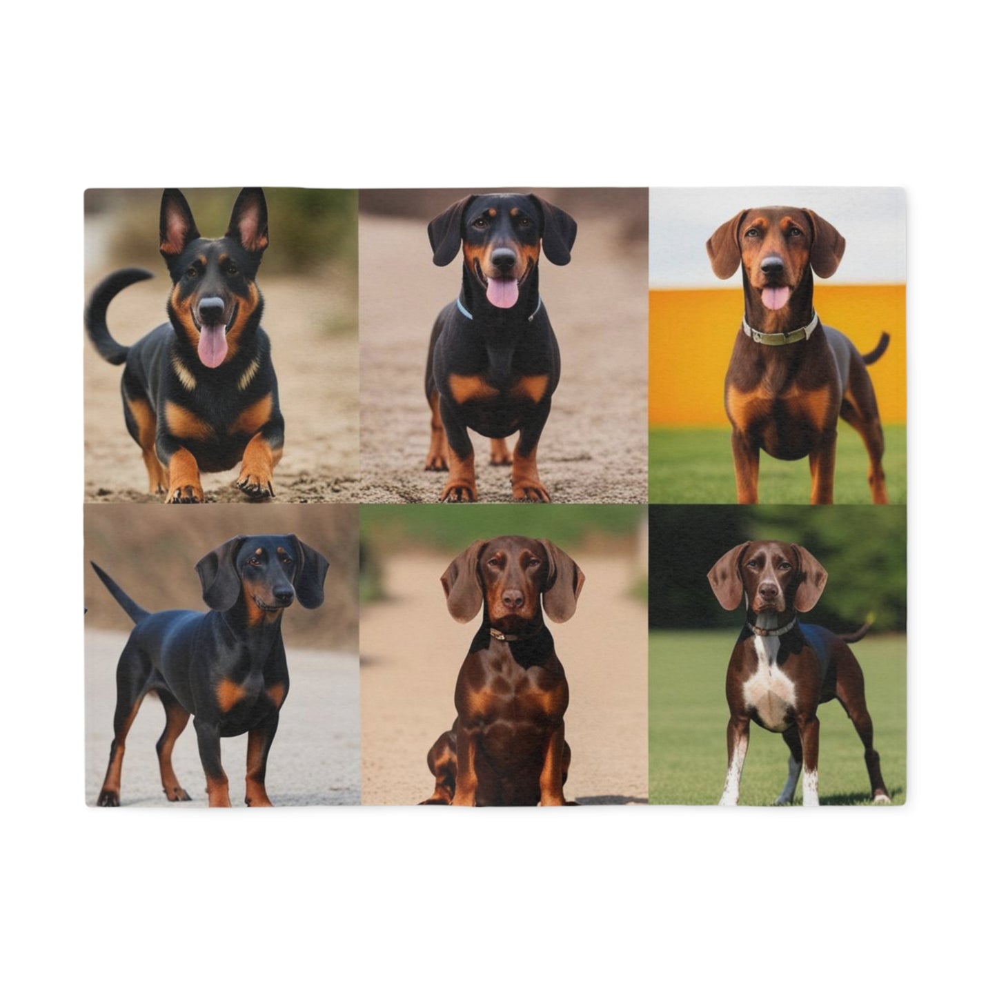 German Dogs Sweatshirt Blanket