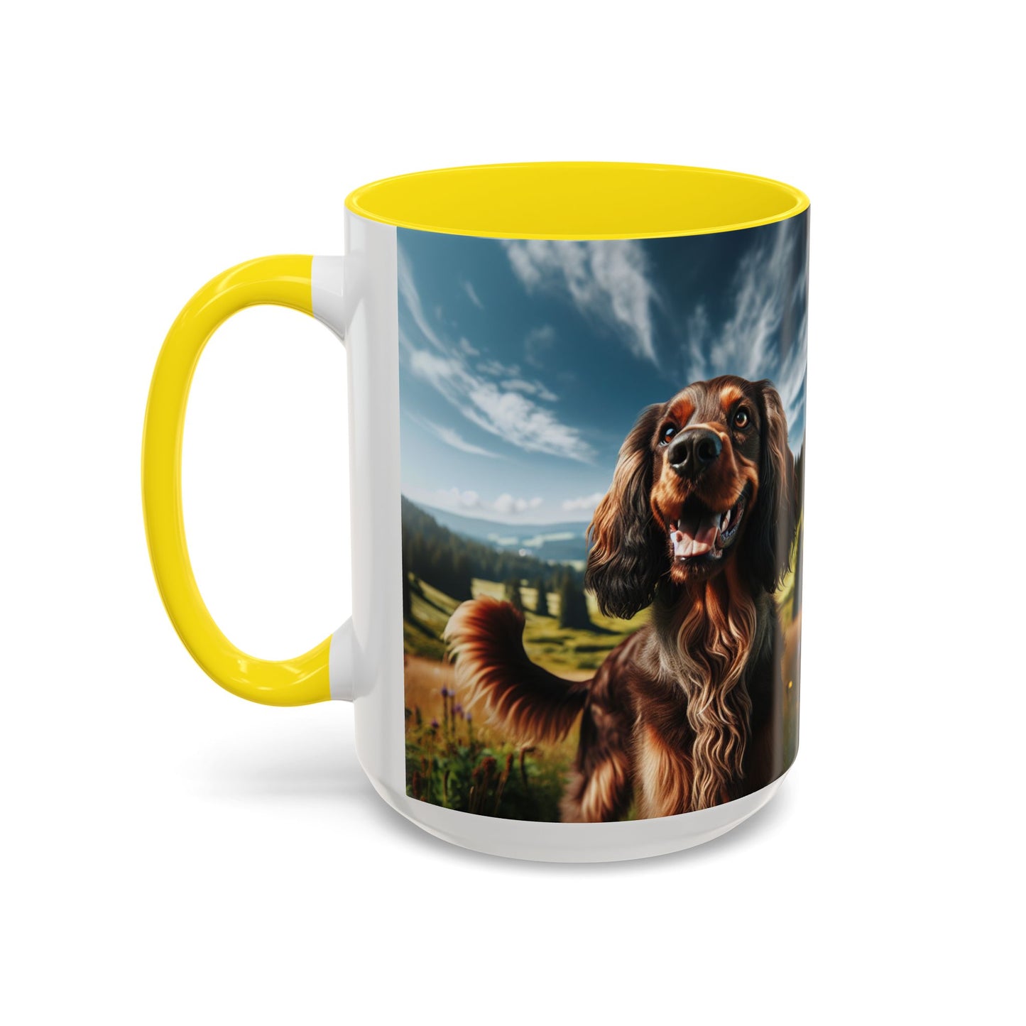 Deutscher Wachtelhund Accent Coffee Mug - Perfect Gift for Dog Lovers
