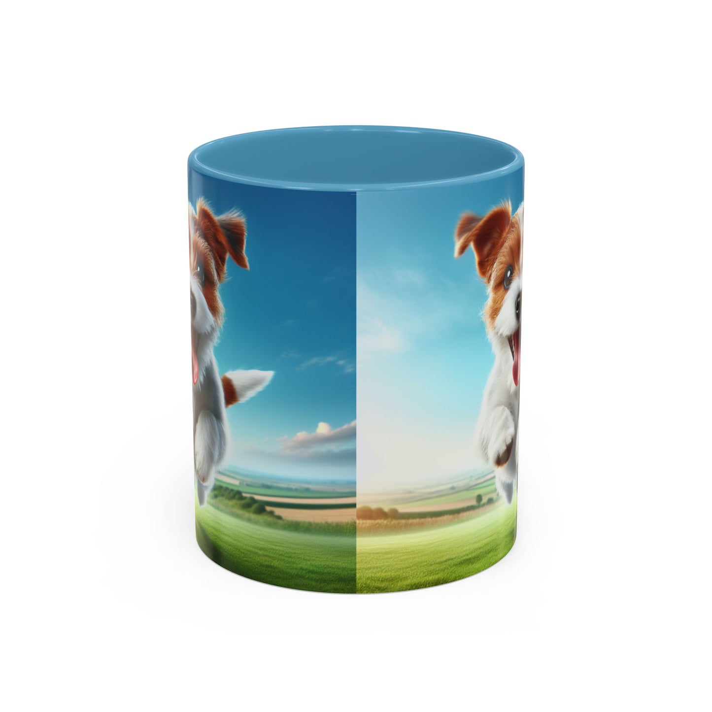 Russell Terrier Accent Coffee Mug - Perfect Gift for Dog Lovers