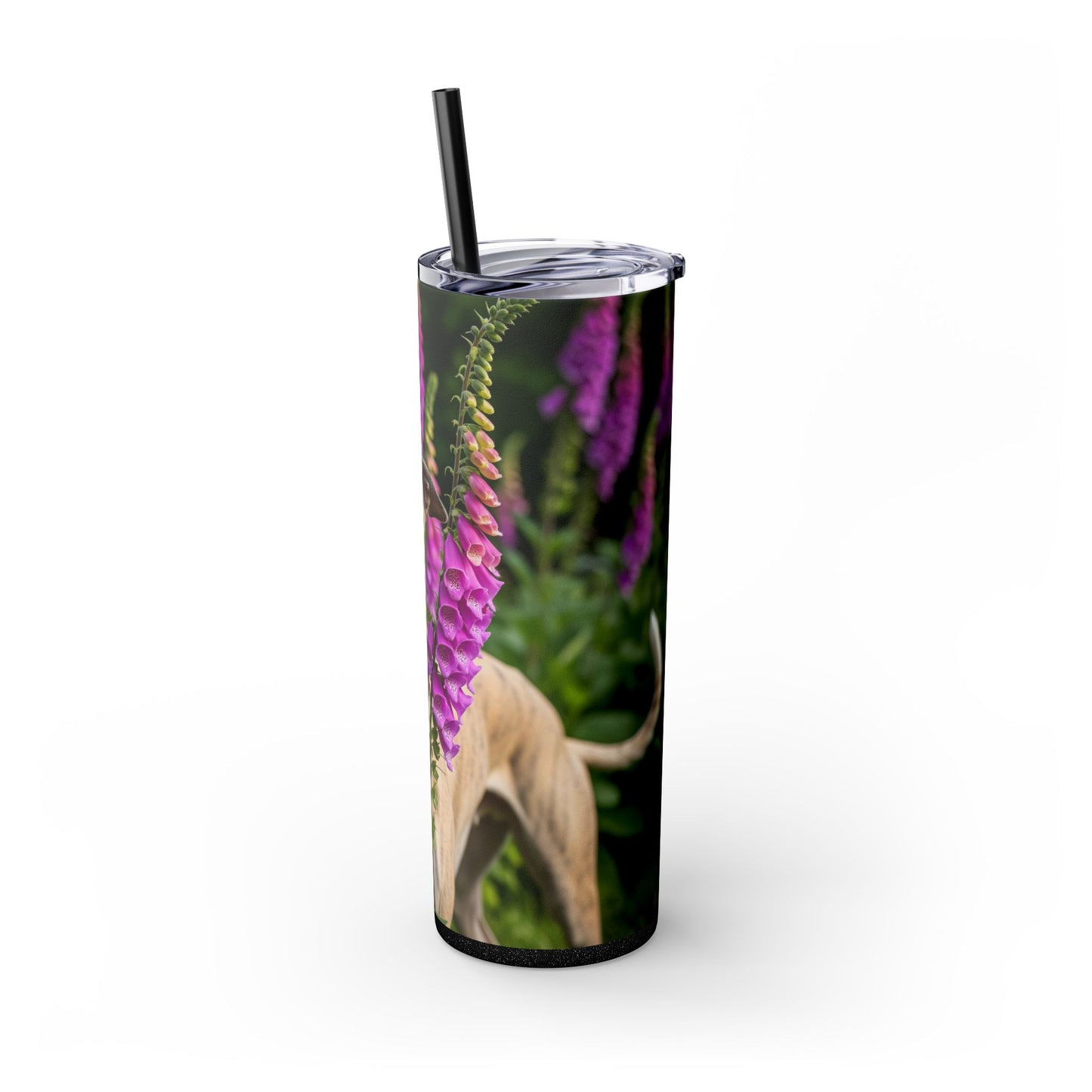 Whippet Skinny Tumbler with Straw, 20oz