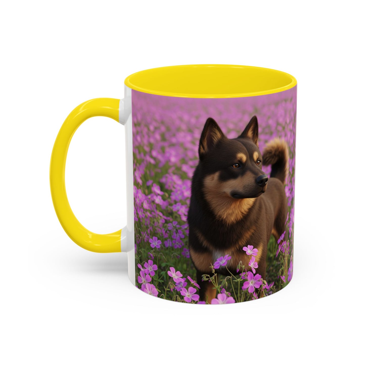 Cadabomb Okami Accent Coffee Mug - Perfect Gift for Dog Lovers