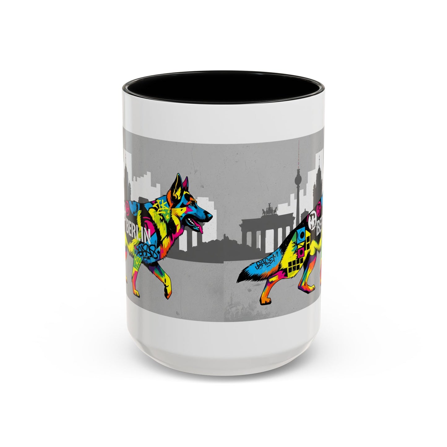 German Shepherd Accent Coffee Mug - Perfect Gift for Dog Lovers