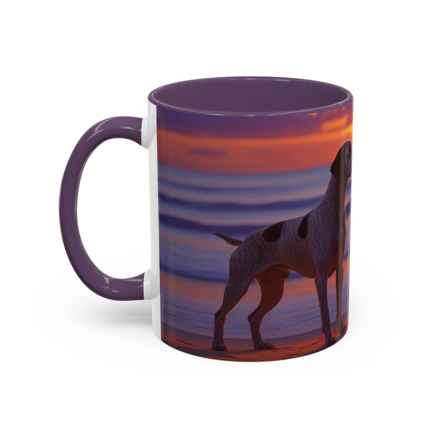 German Shorthaired Pointer Love Accent Coffee Mug - Perfect Gift for Dog Lovers