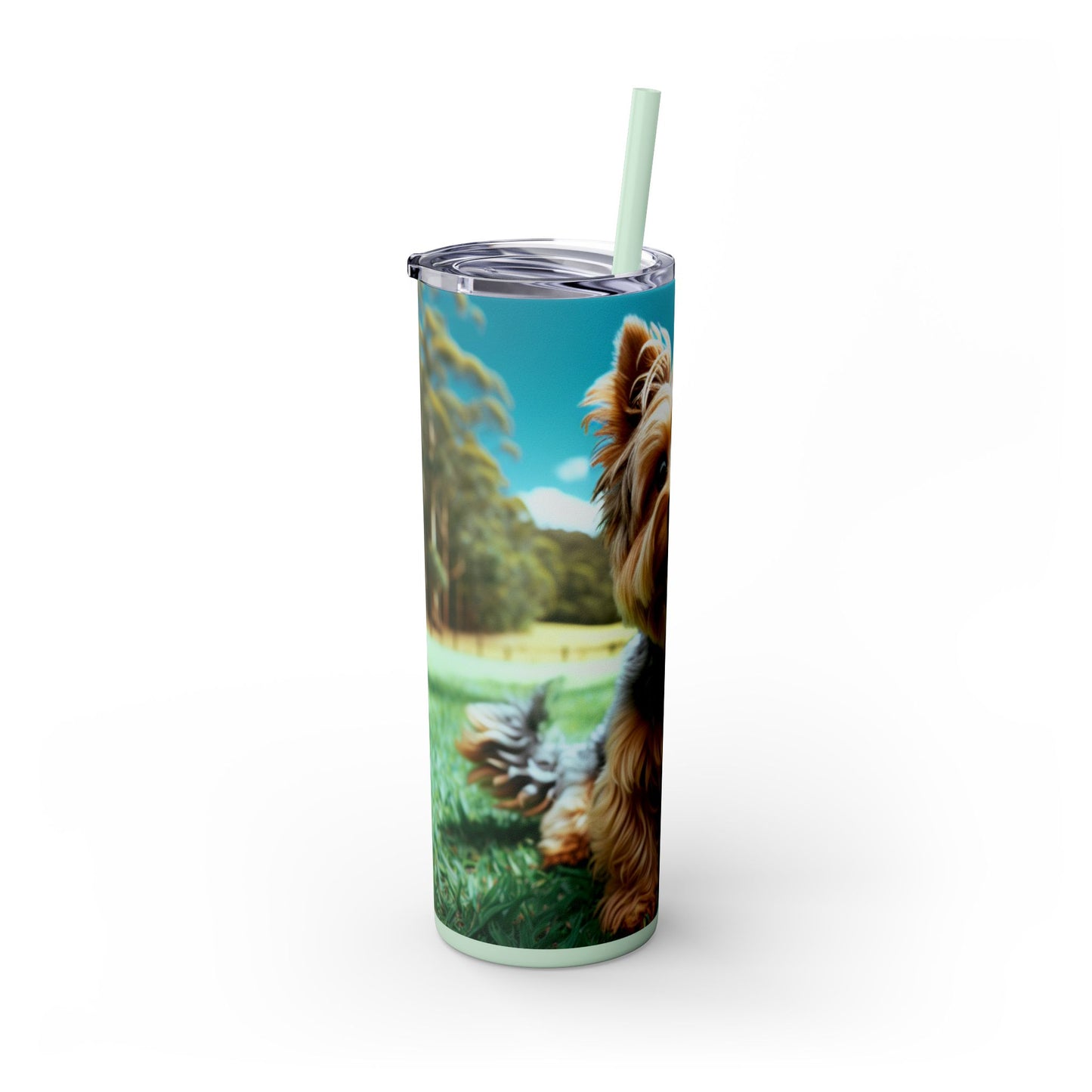 Australian Terrier Tumbler with Straw, 20oz