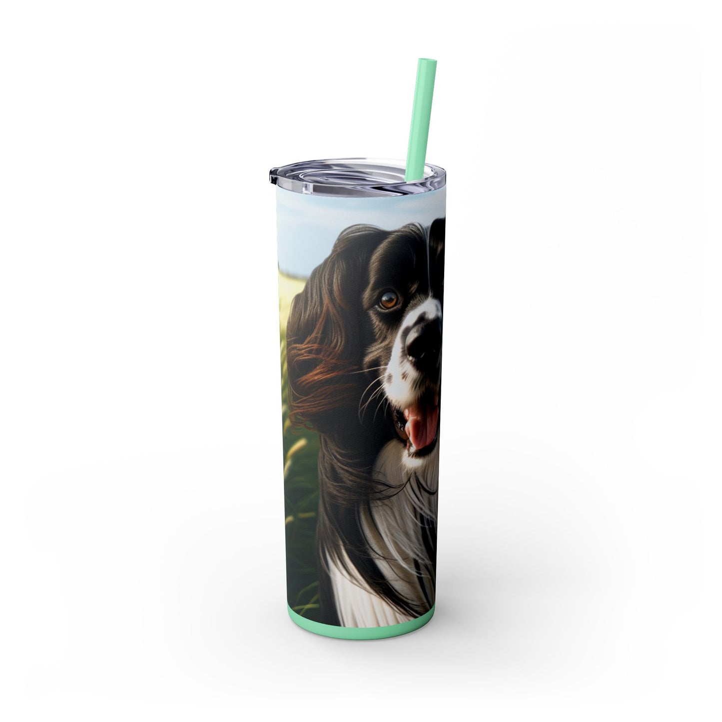 Large Munsterlander Tumbler with Straw, 20oz