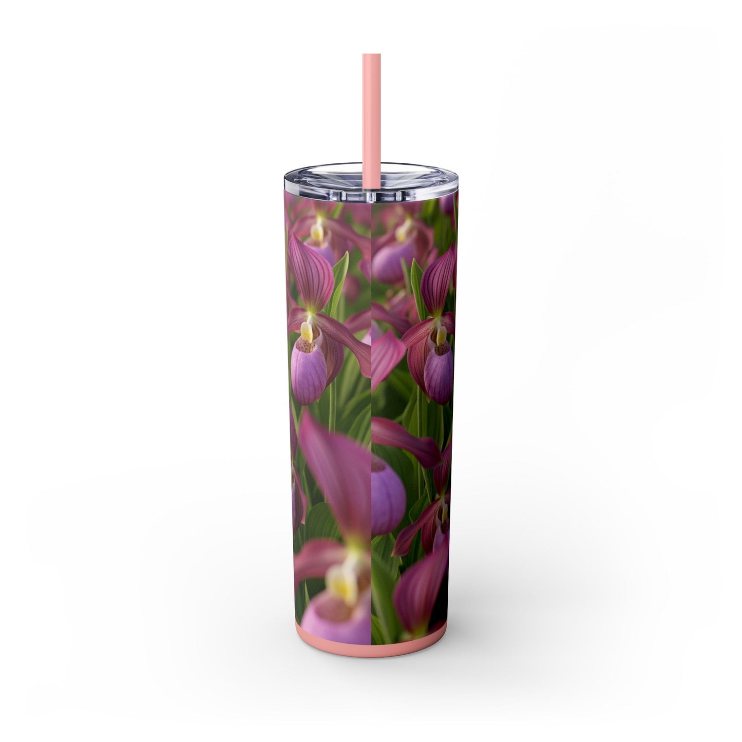 Toy Poodle Skinny Tumbler with Straw, 20oz