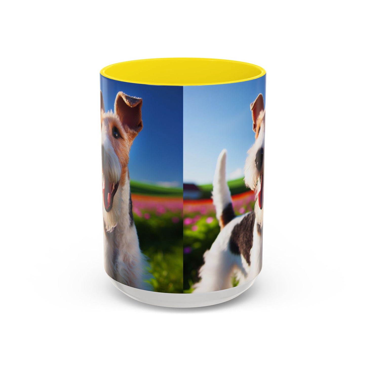 Wire Fox Terrier Accent Coffee Mug - Perfect Gift for Dog Lovers
