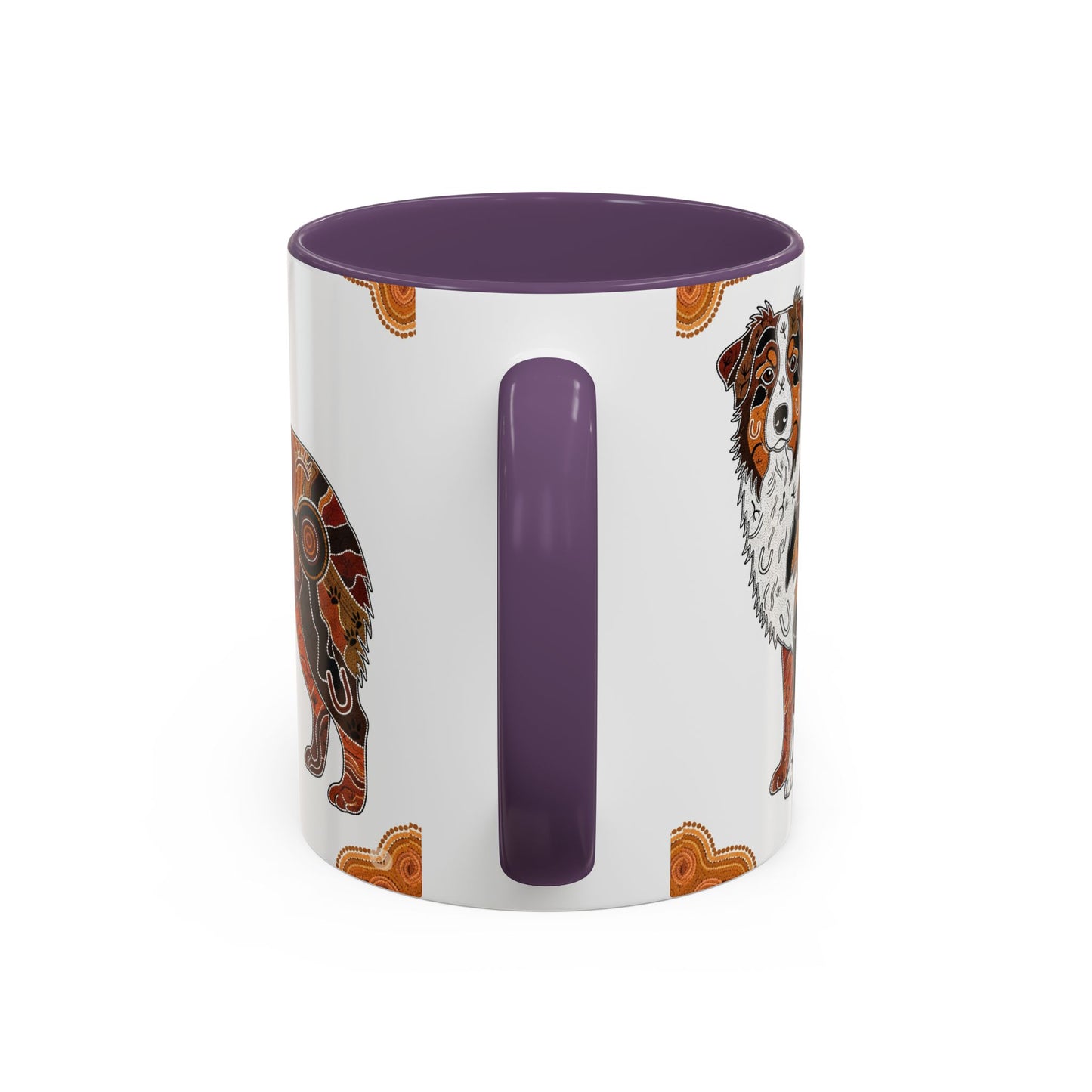 Australian Shepherd Accent Coffee Mug - Perfect Gift for Dog Lovers