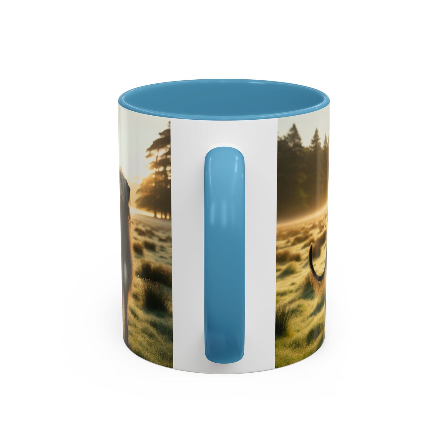 Scottish Deerhound Accent Coffee Mug - Perfect Gift for Dog Lovers