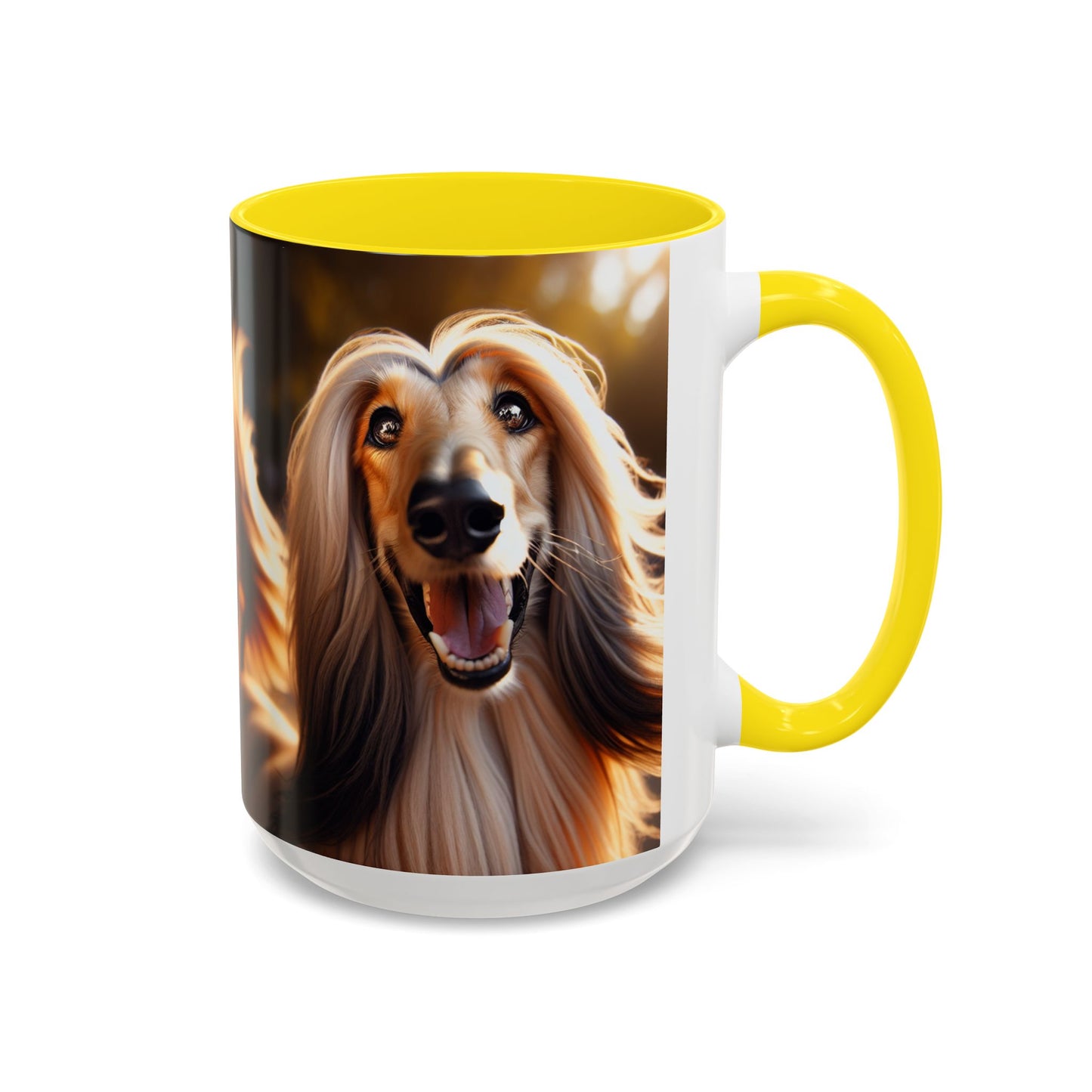 Afghan Hound Accent Coffee Mug - Perfect Gift for Dog Lovers
