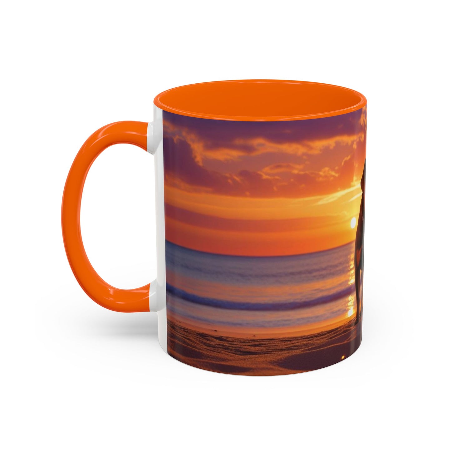 Rottweiler Love Accent Coffee Mug - Perfect Gift for Dog Lovers