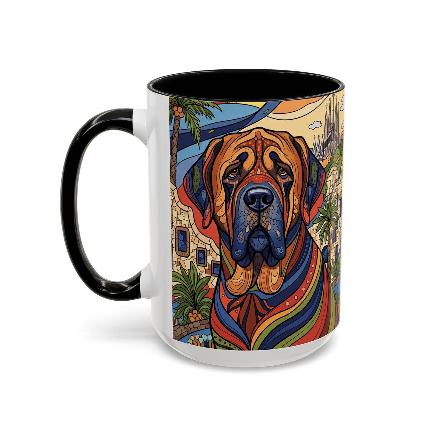 Spanish Mastiff Accent Coffee Mug - Perfect Gift for Dog Lovers