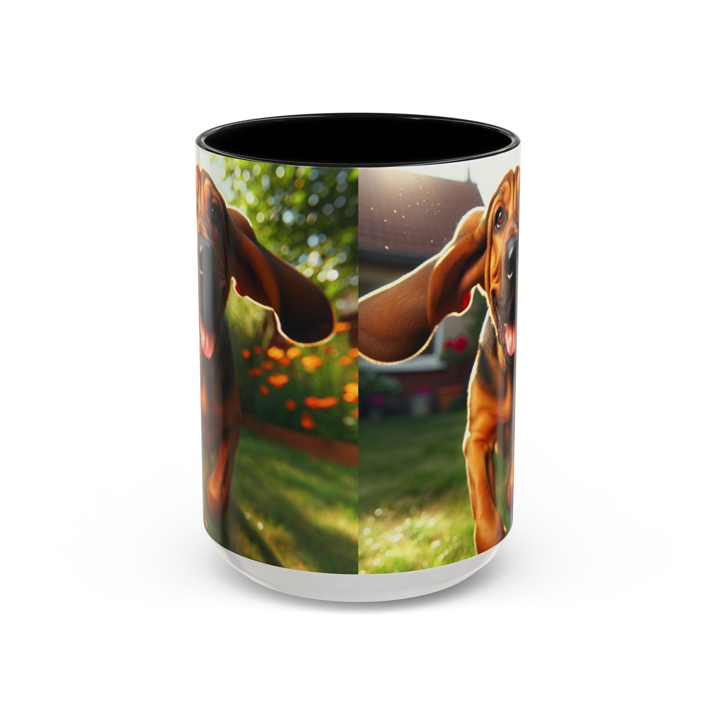 Bloodhound Accent Coffee Mug - Perfect Gift for Dog Lovers