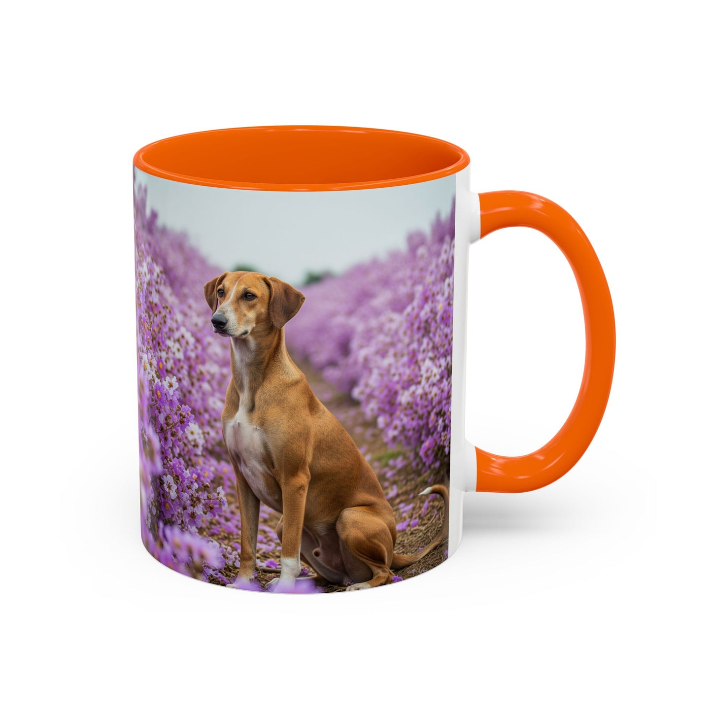Banjara Hound Accent Coffee Mug - Perfect Gift for Dog Lovers