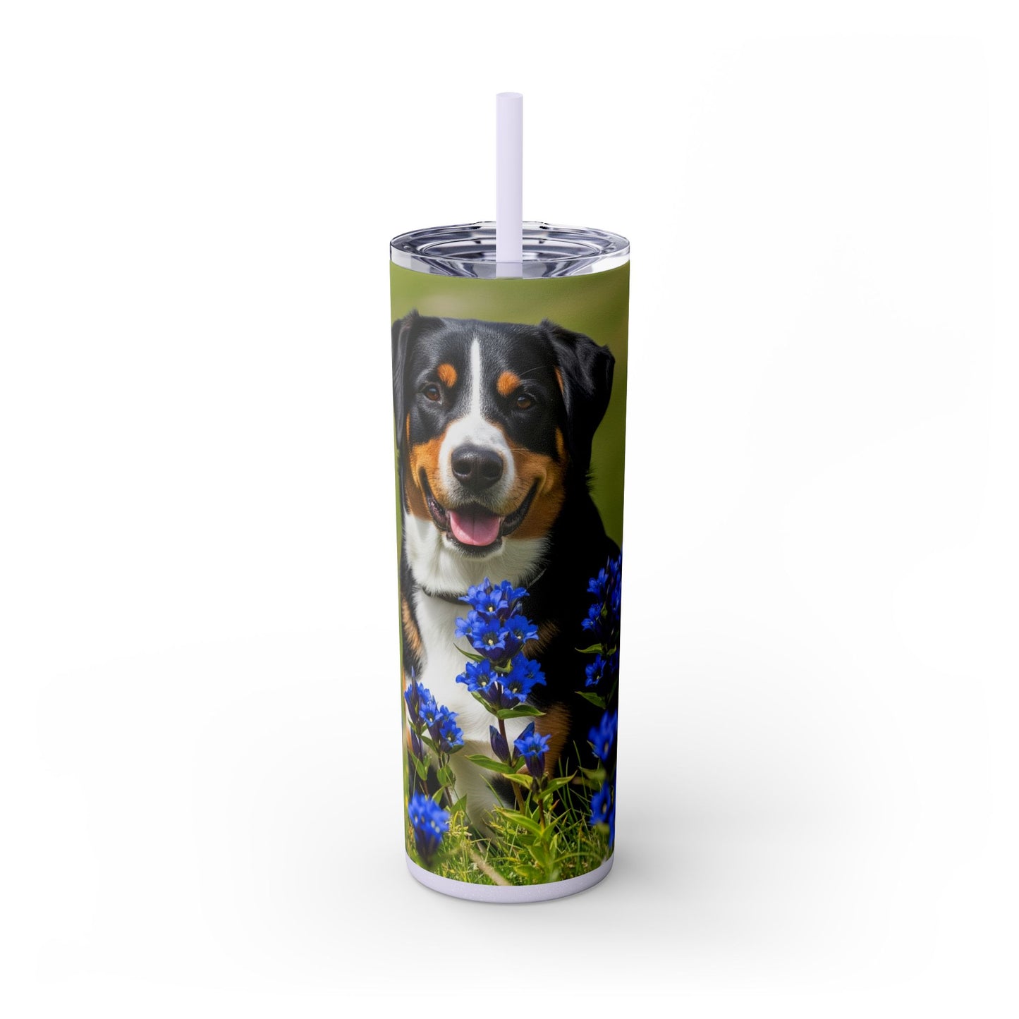 Appenzeller Sennenhund Tumbler with Straw, 20oz