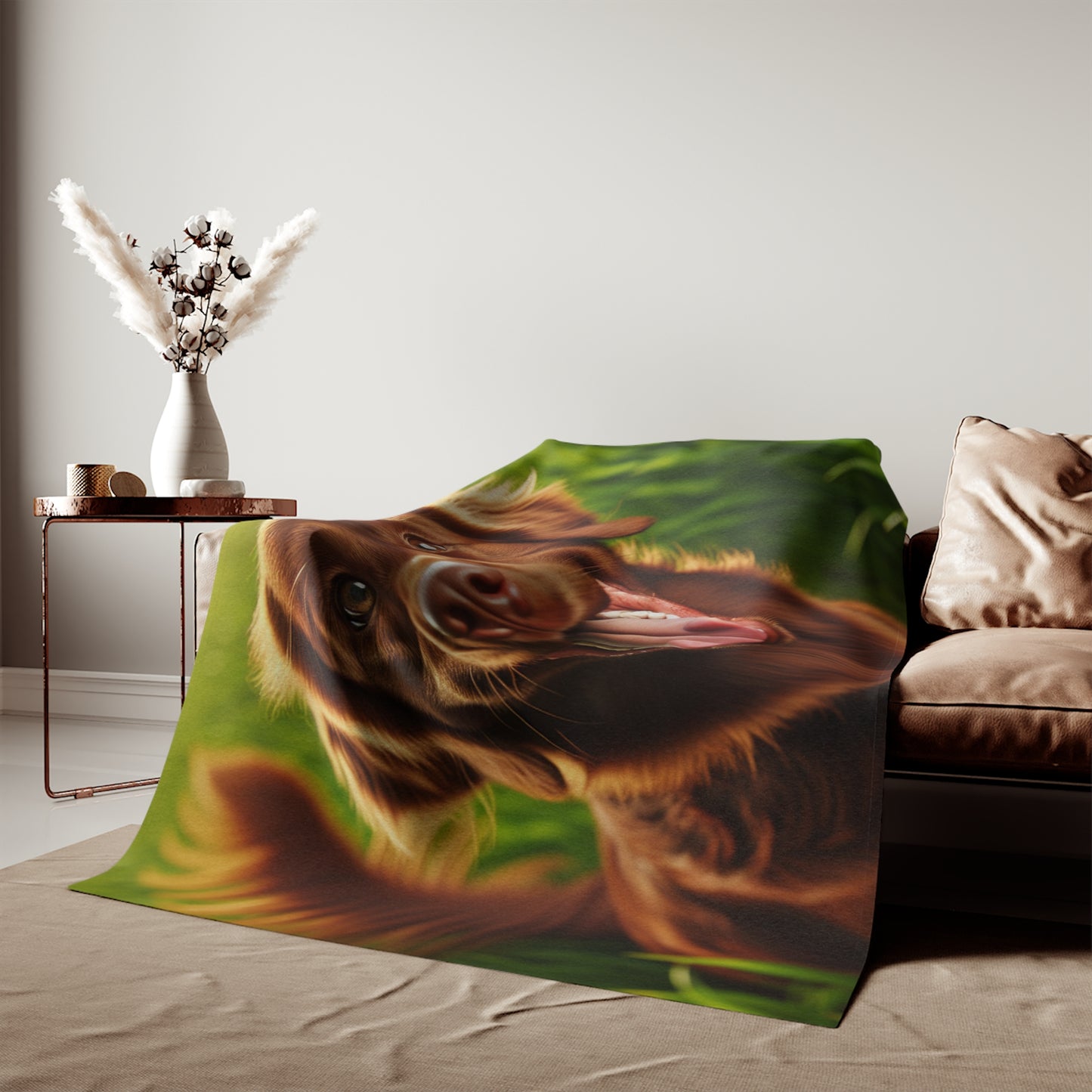 Chesapeake Bay Retriever Sweatshirt Blanket