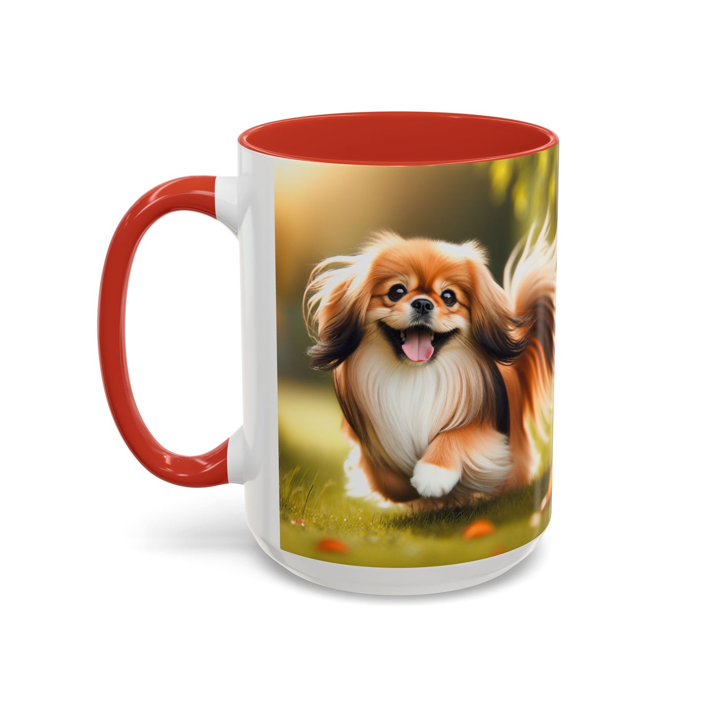 Tibetan Spaniel Accent Coffee Mug - Perfect Gift for Dog Lovers