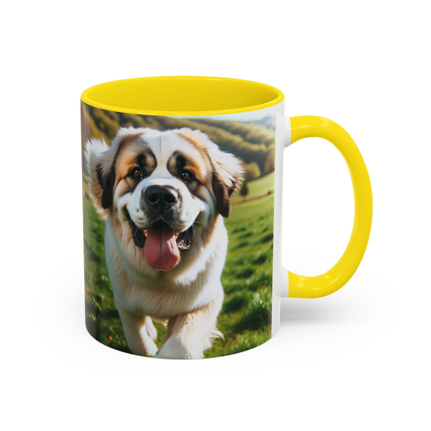 Pyrenean Mastiff Accent Coffee Mug - Perfect Gift for Dog Lovers