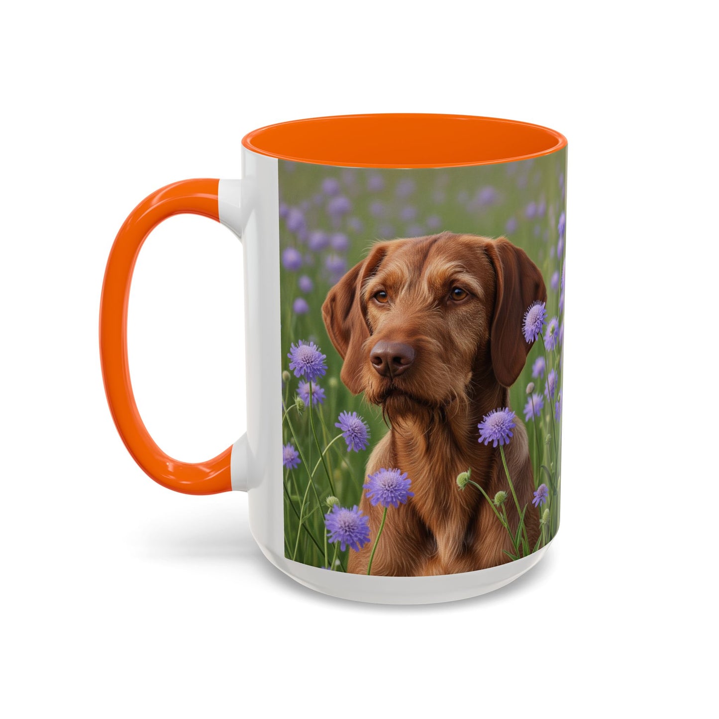 Hungarian Wirehaired Vizsla Accent Coffee Mug - Perfect Gift for Dog Lovers