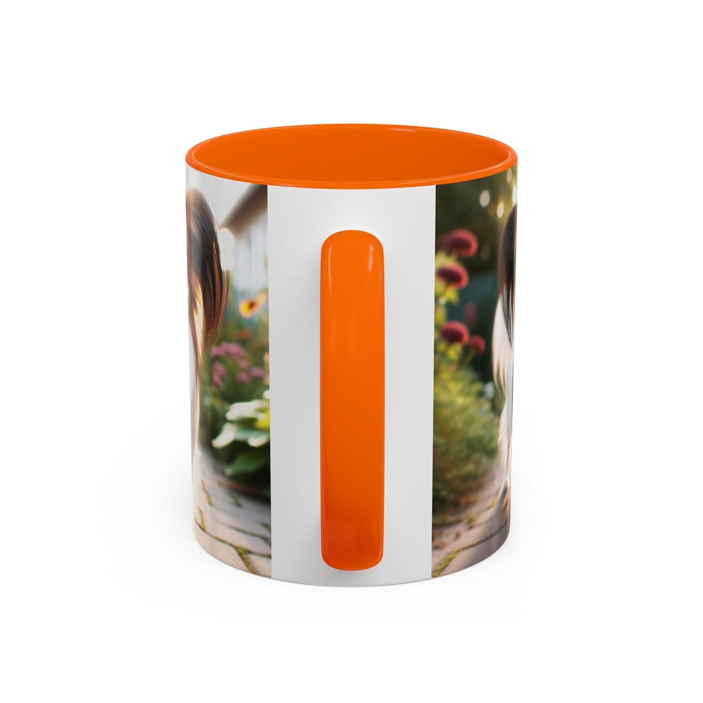 Papillon Accent Coffee Mug - Perfect Gift for Dog Lovers