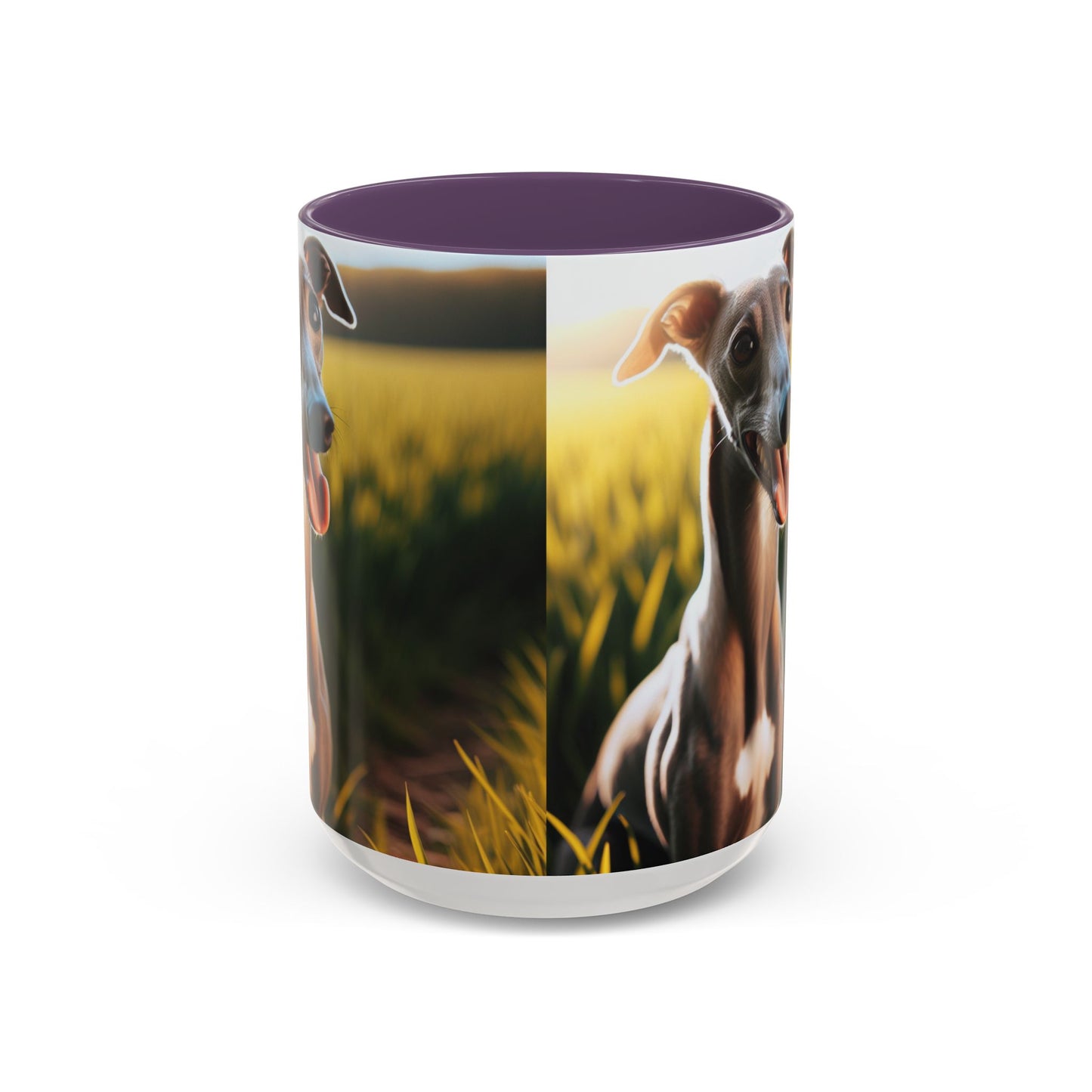 Greyhound Accent Coffee Mug - Perfect Gift for Dog Lovers