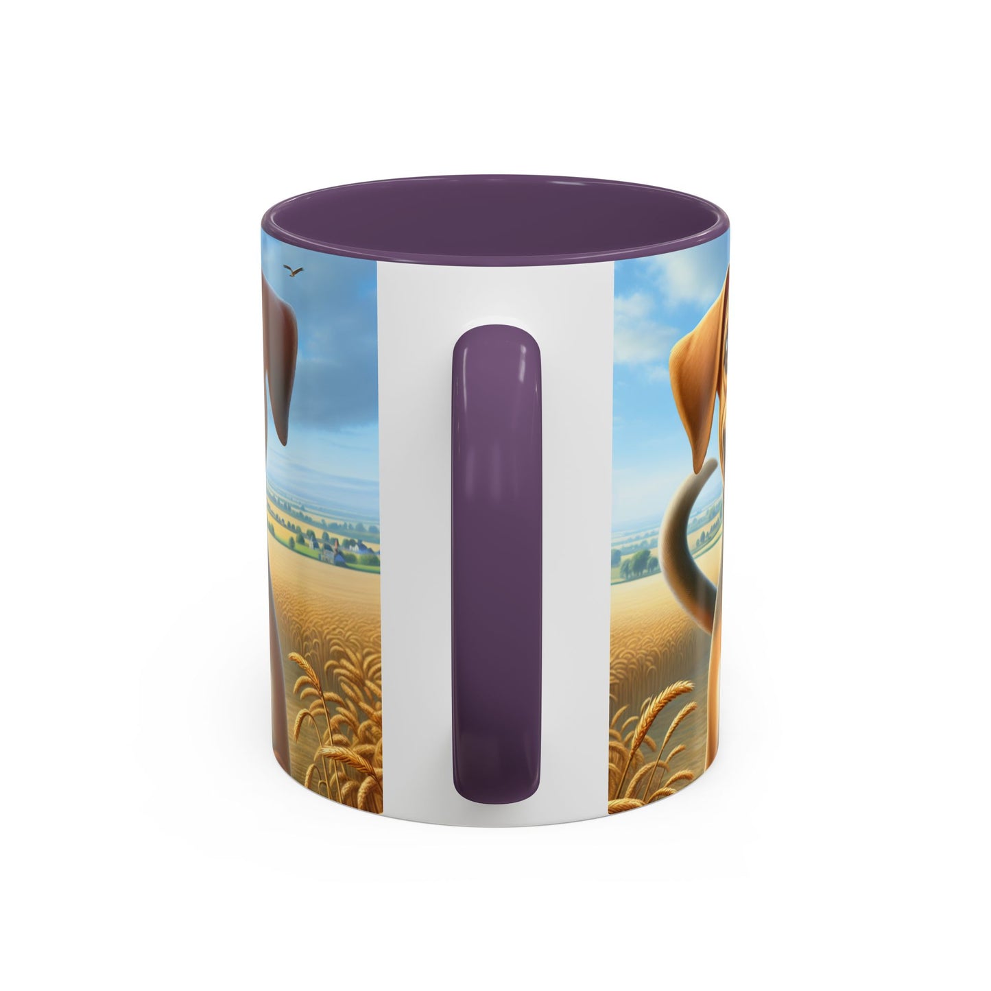 Banjara Hound Accent Coffee Mug - Perfect Gift for Dog Lovers