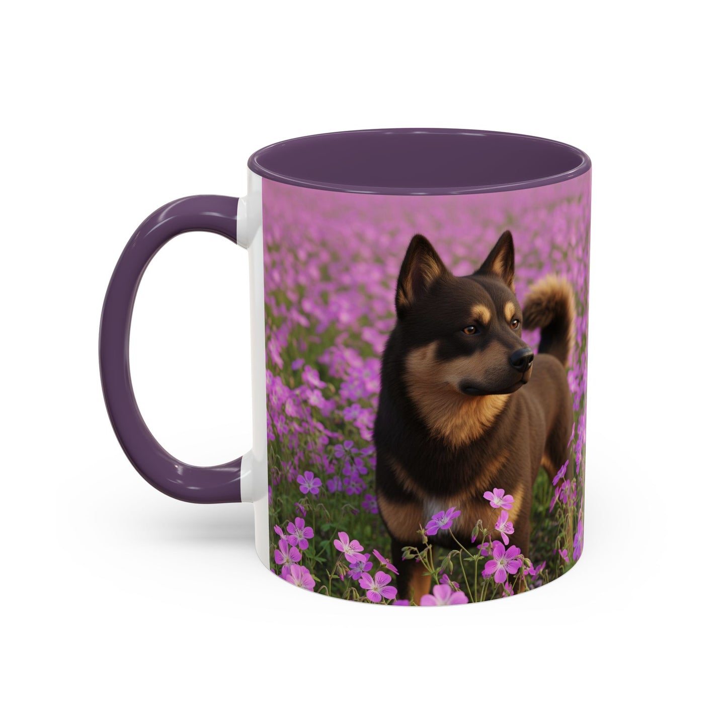 Cadabomb Okami Accent Coffee Mug - Perfect Gift for Dog Lovers