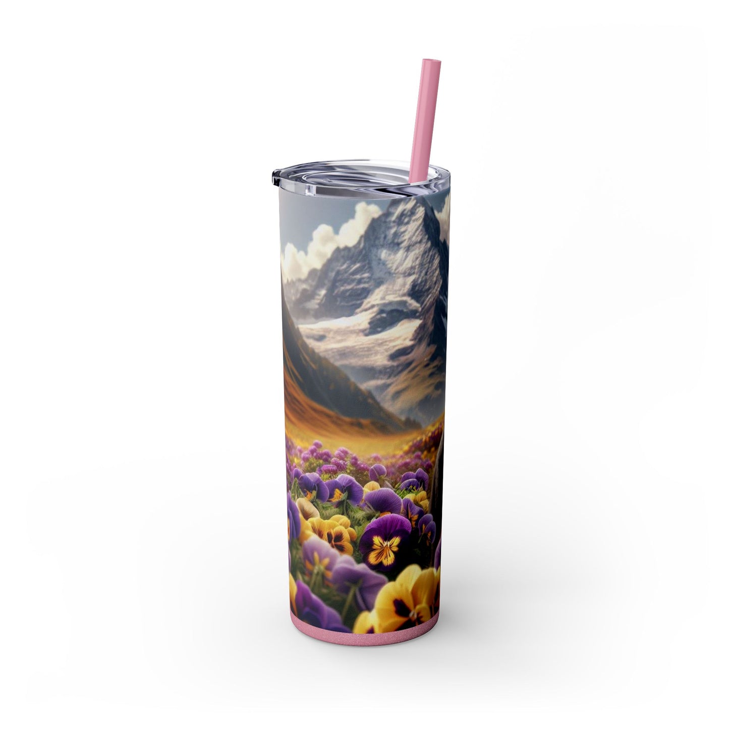 Greater Swiss Mountain Dog Tumbler with Straw, 20oz