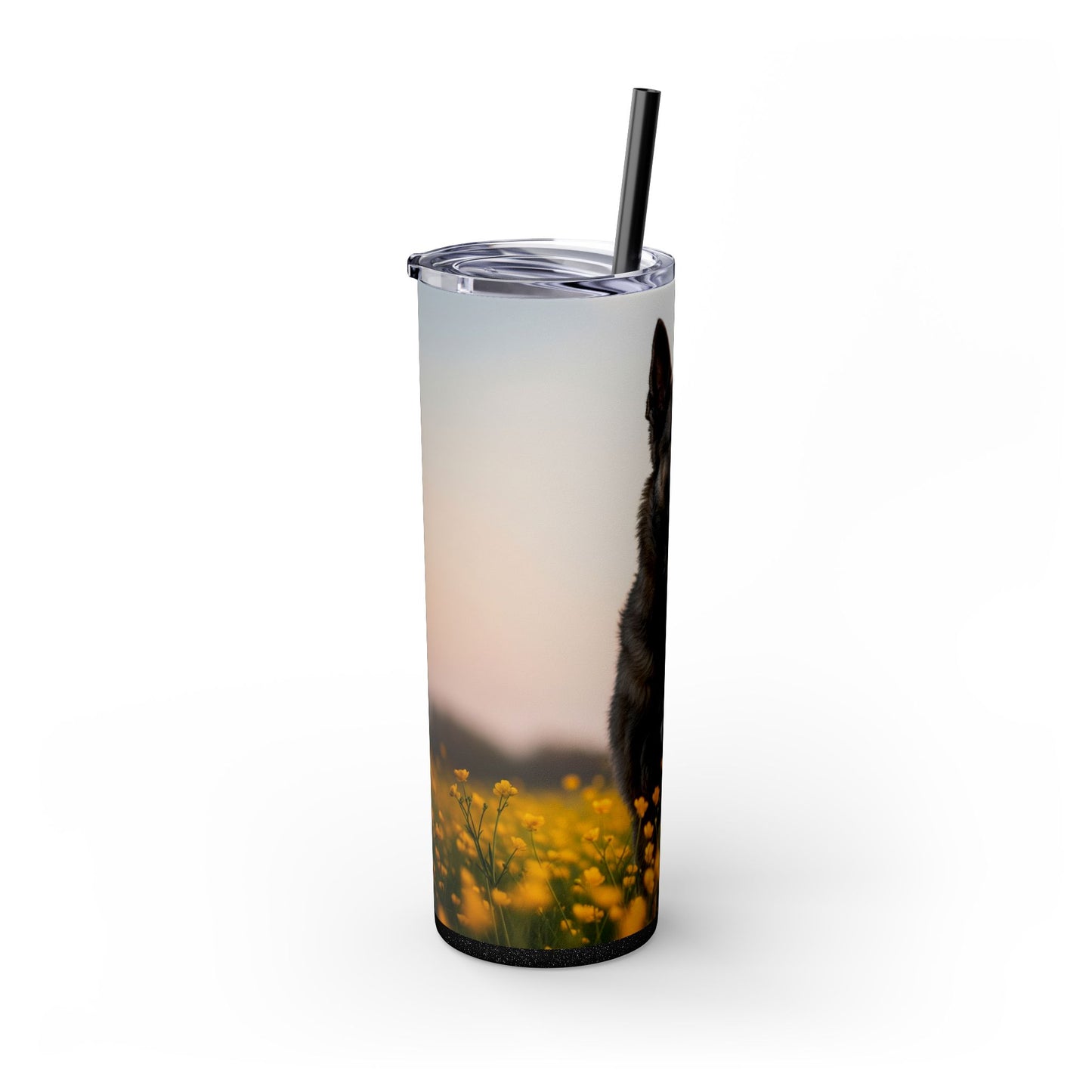 Bouvier des Flandres Tumbler with Straw, 20oz