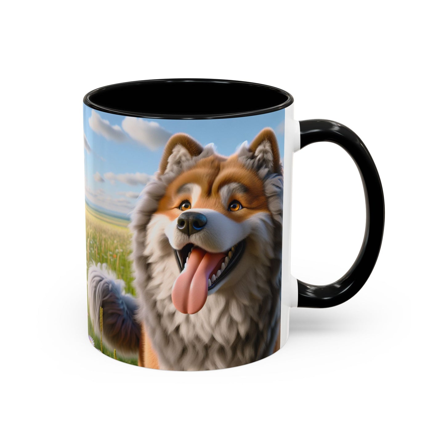 Hokkaido Accent Coffee Mug - Perfect Gift for Dog Lovers