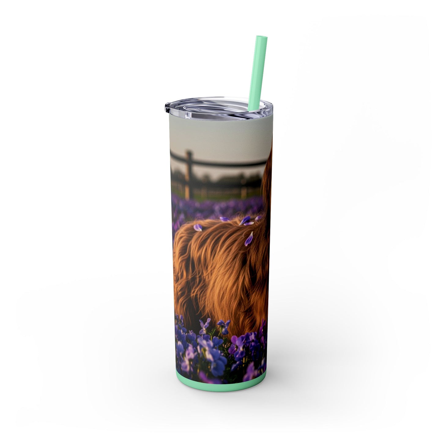 Briard Tumbler with Straw, 20oz