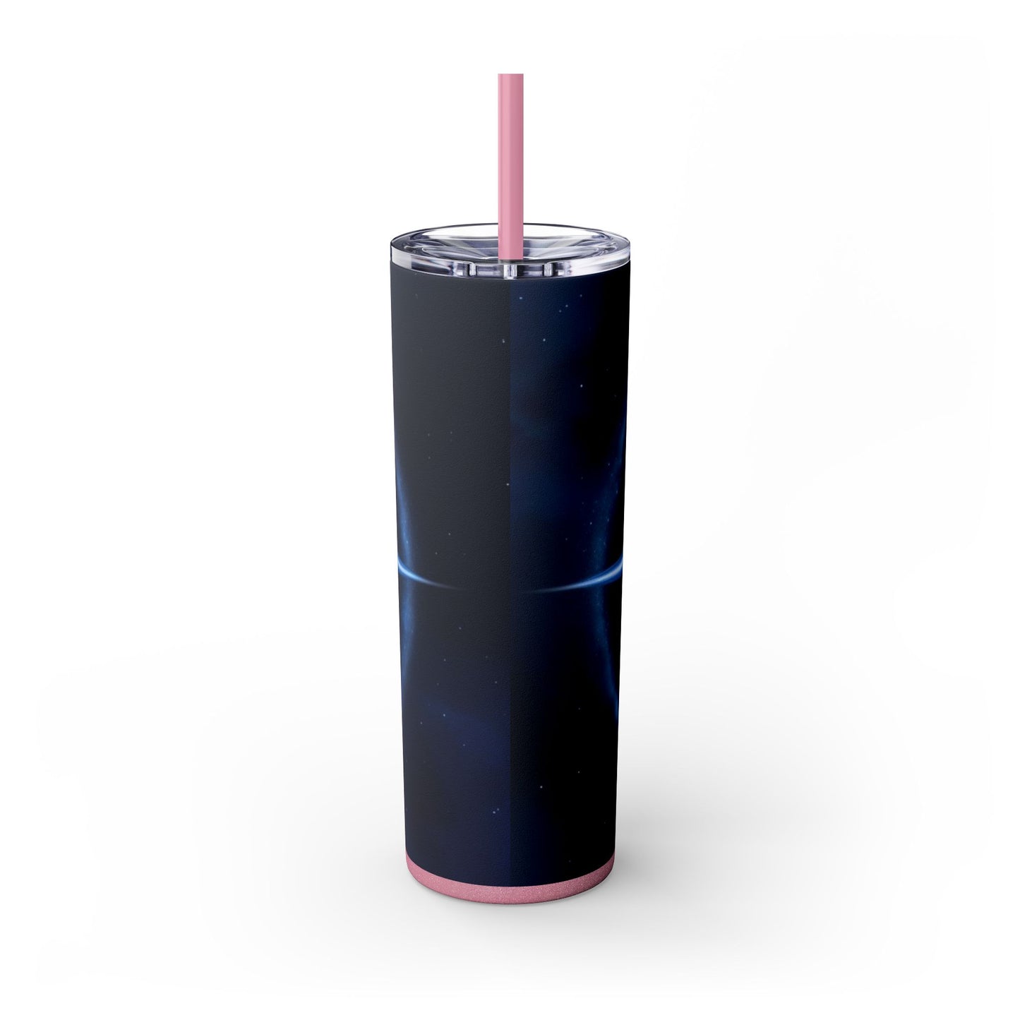 North Star Skinny Tumbler with Straw, 20oz