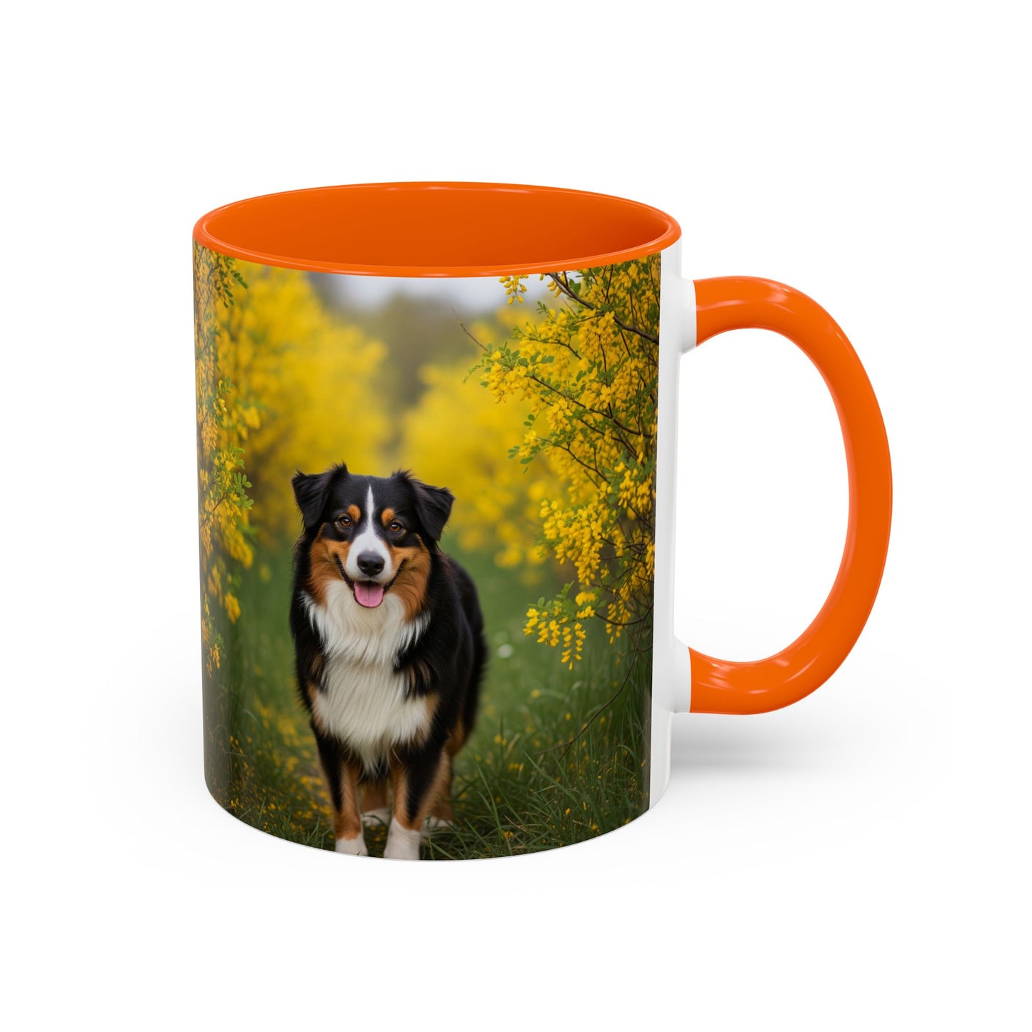Australian Shepherd Accent Coffee Mug - Perfect Gift for Dog Lovers
