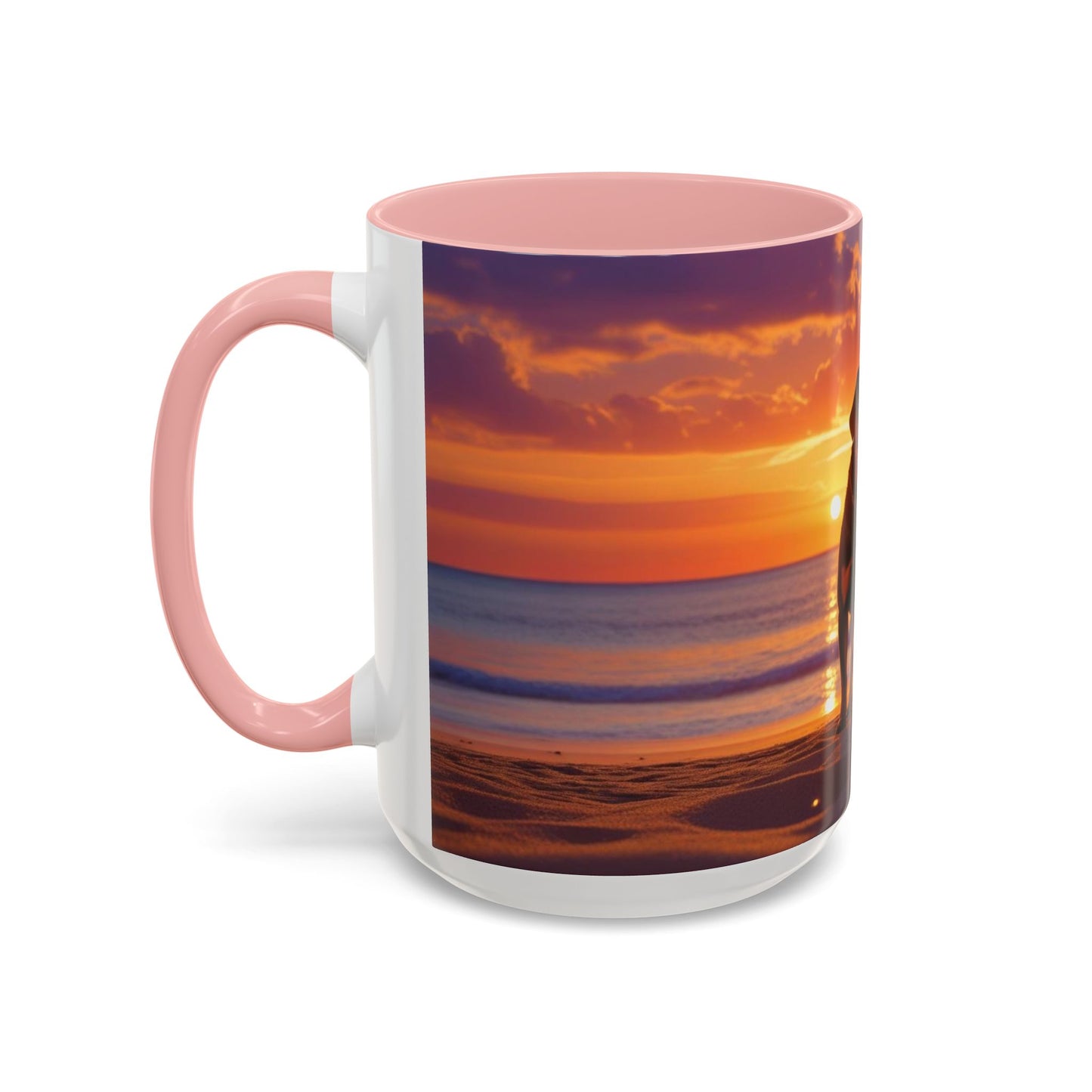 Rottweiler Love Accent Coffee Mug - Perfect Gift for Dog Lovers