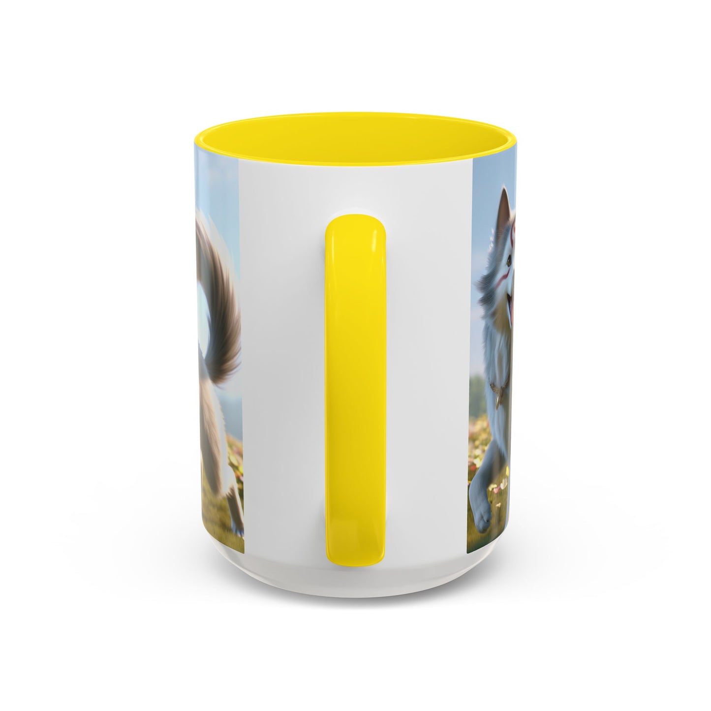 Cadabomb Okami Accent Coffee Mug - Perfect Gift for Dog Lovers