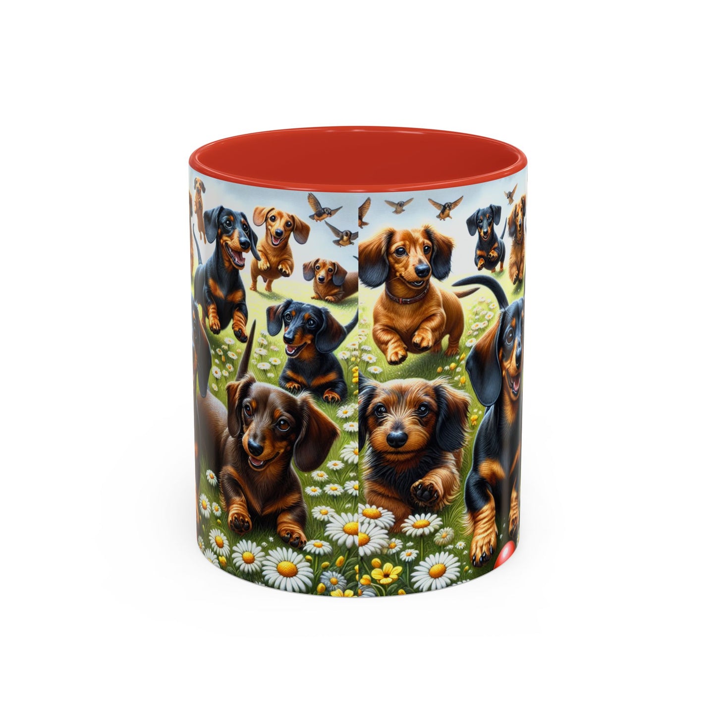 Dachshund Accent Coffee Mug - Perfect Gift for Dog Lovers