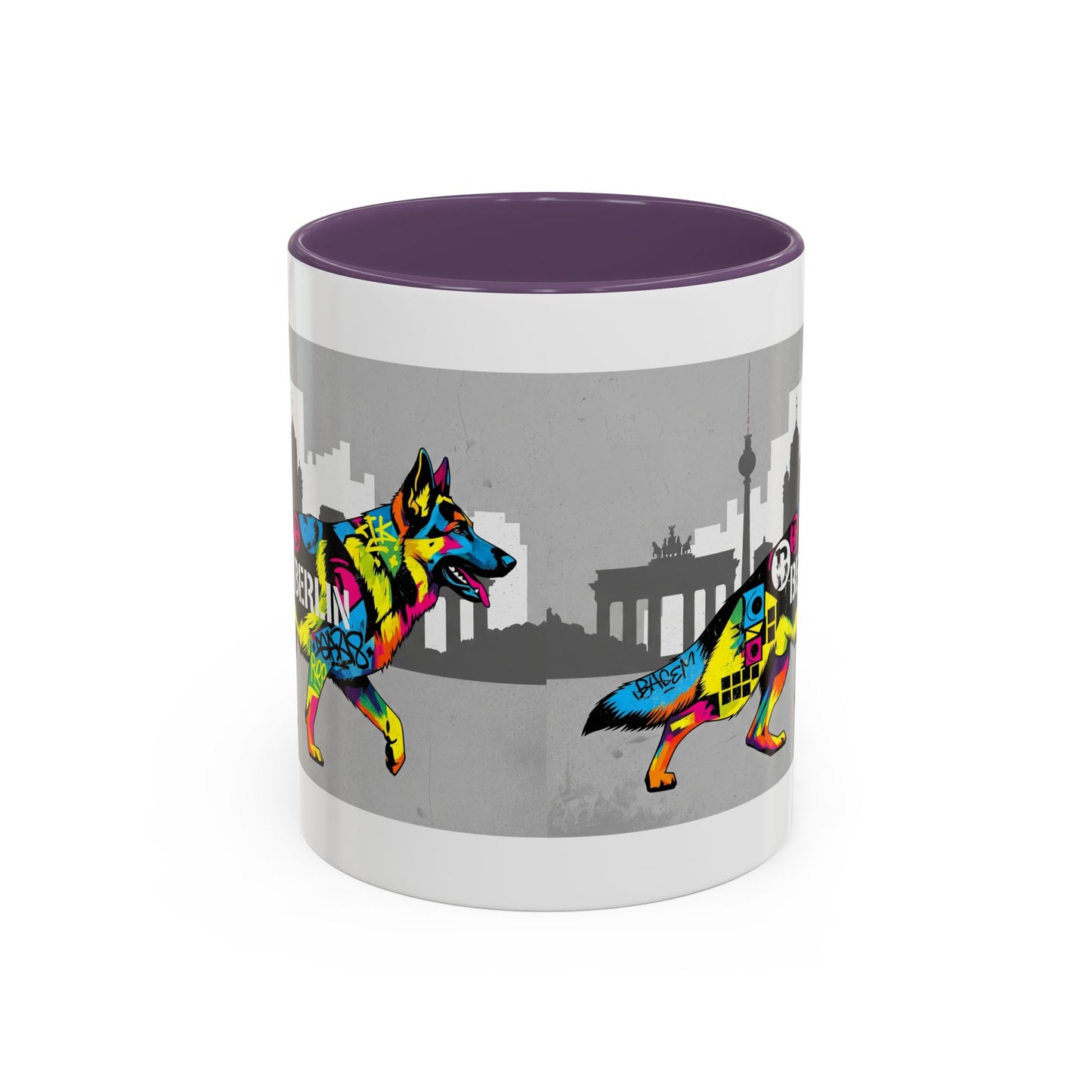 German Shepherd Accent Coffee Mug - Perfect Gift for Dog Lovers