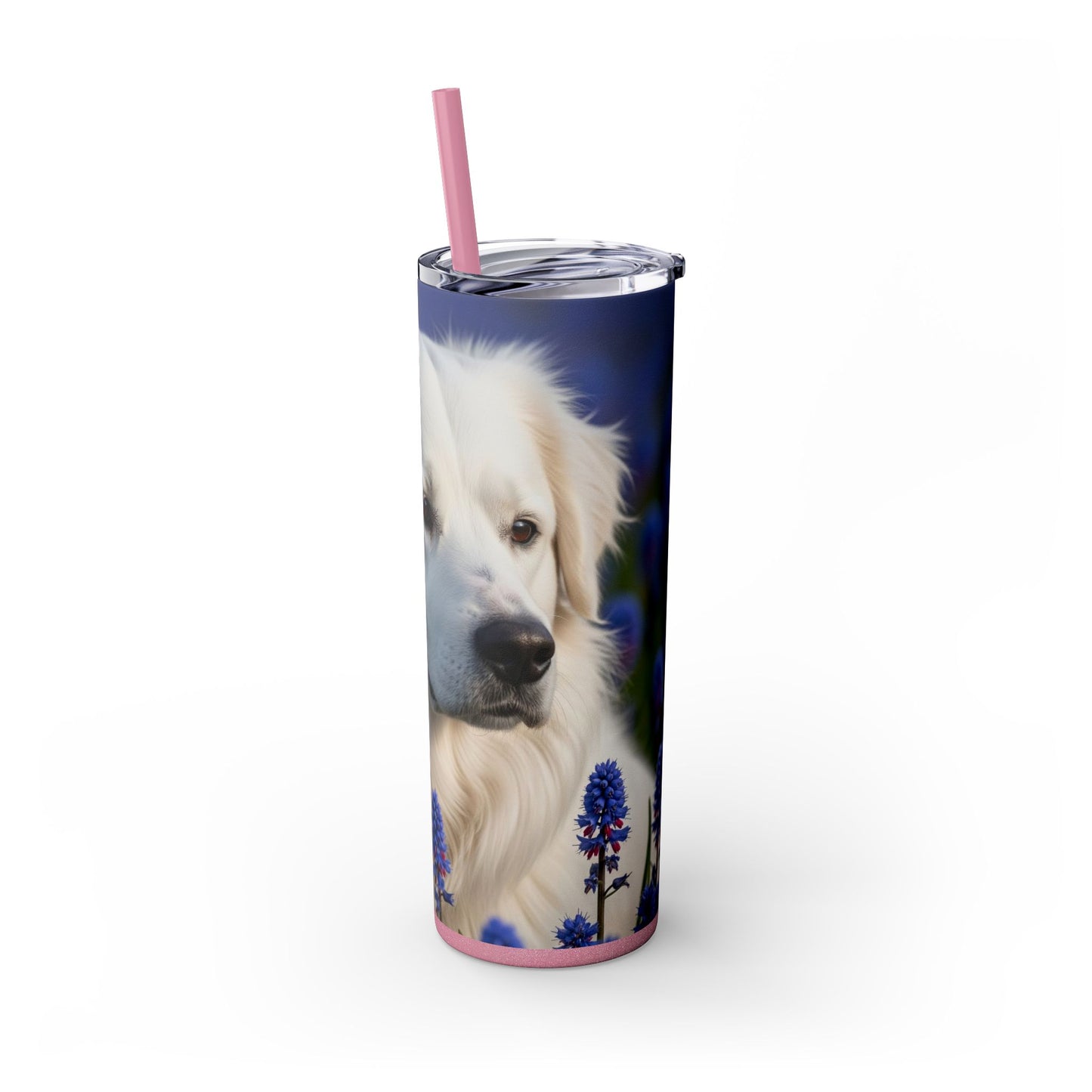Portuguese Sheepdog Tumbler with Straw, 20oz