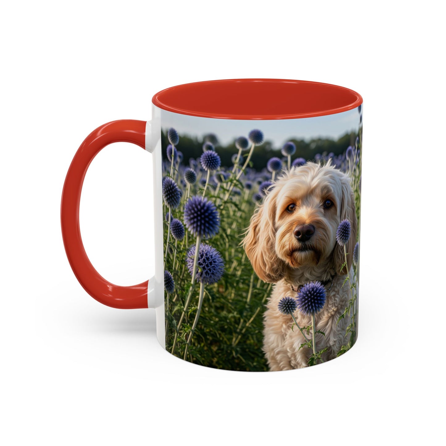 Spoodle Accent Coffee Mug - Perfect Gift for Dog Lovers