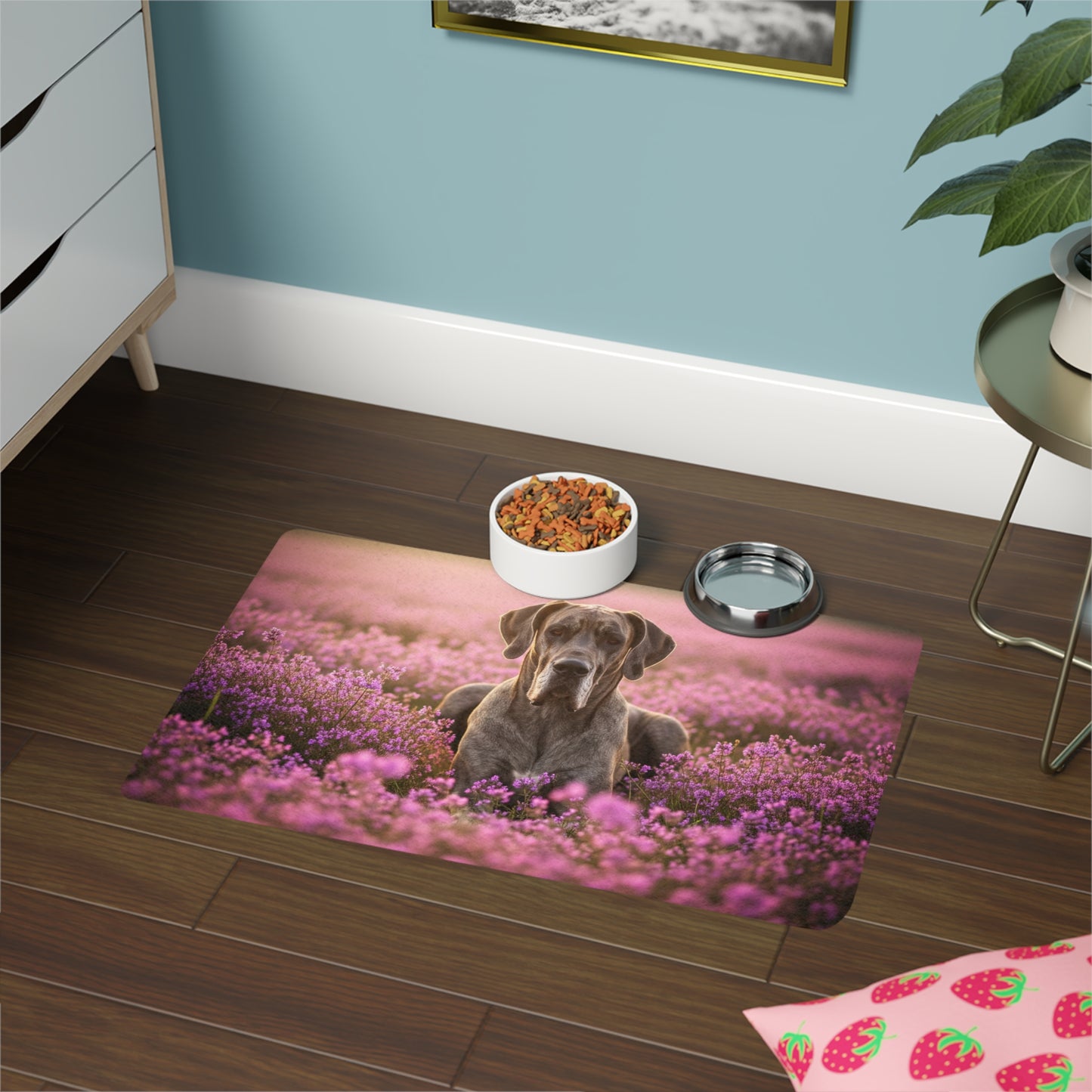 Pet Food Mat (12x18) - Great Dane