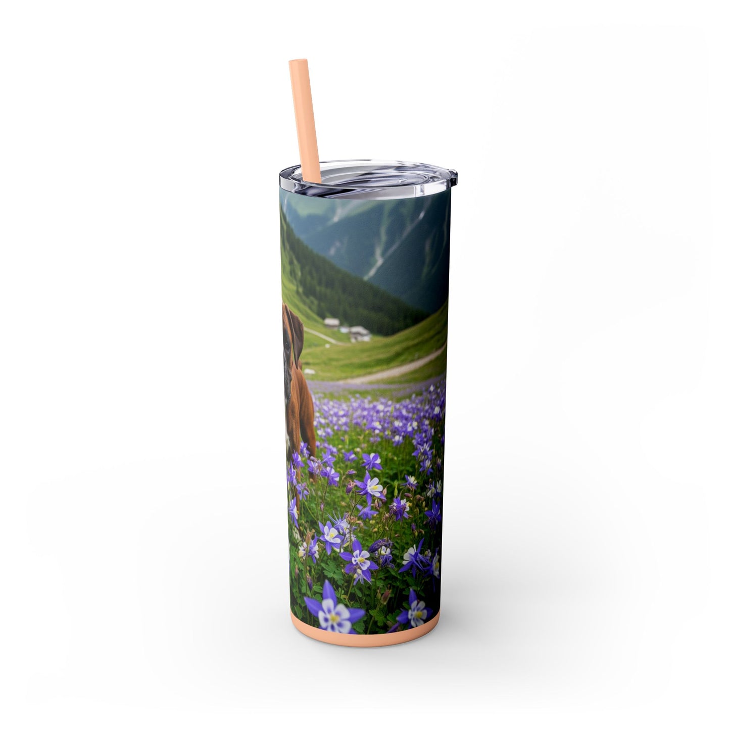 Boxer Tumbler with Straw, 20oz