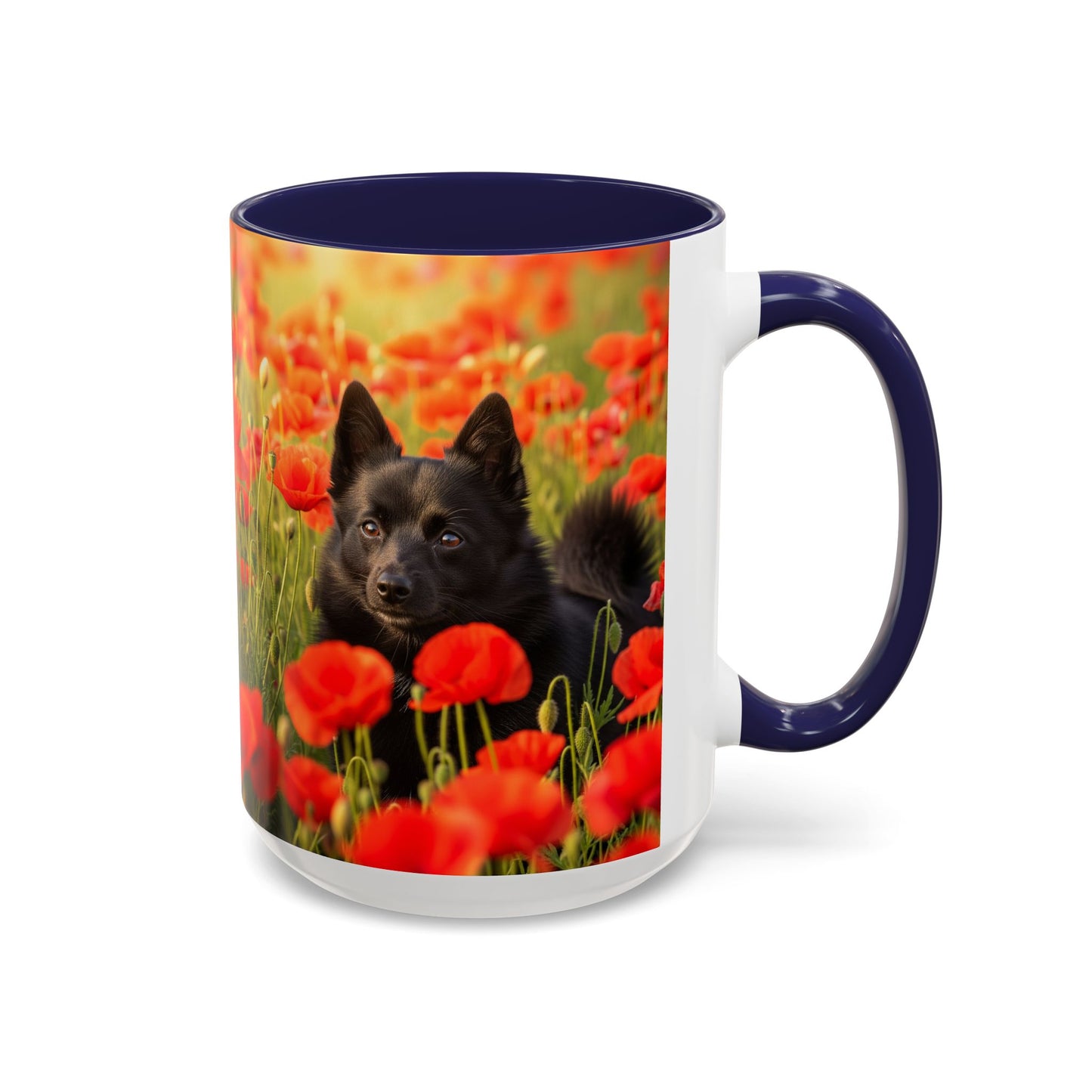 Schipperke Accent Coffee Mug - Perfect Gift for Dog Lovers